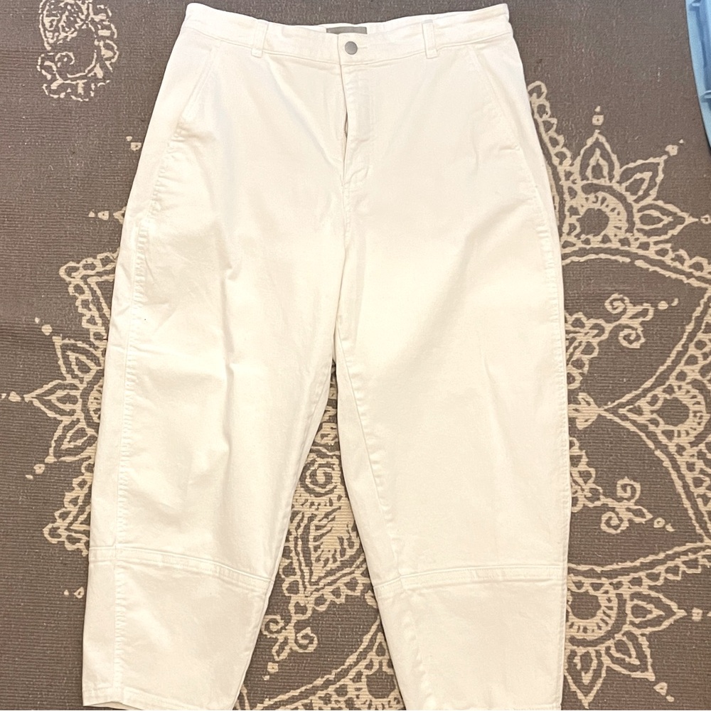 Everlane The Utility Barrel Pant Sz 16 - Picture 4 of 9